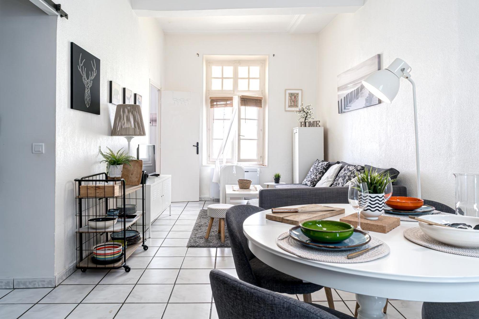 Appartement Le Temps d'Eugène Centre historique avec climatisation à Narbonne Extérieur photo